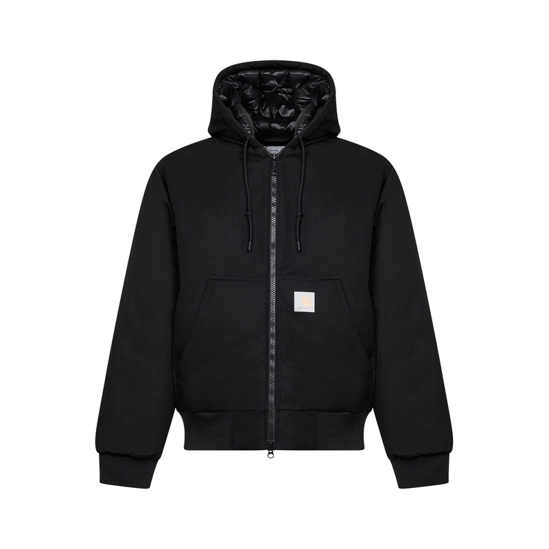 Black Og Active Cold Jacket hooded down jacket
