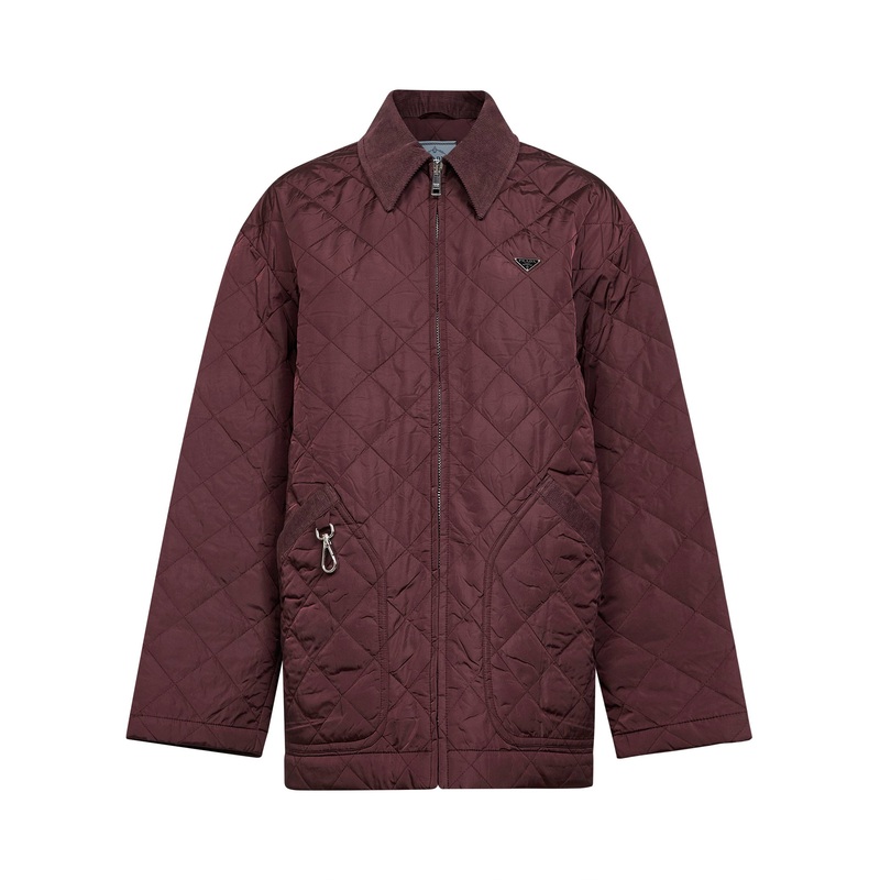 Garnet Re-Nylon quilted blouson