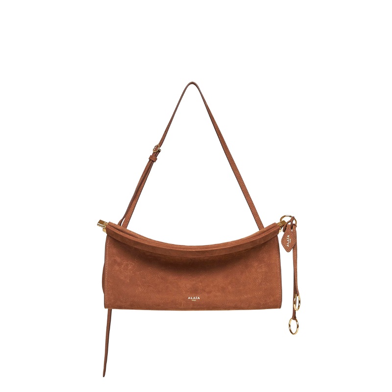 Terre d’ombre Le Click East West shoulder bag