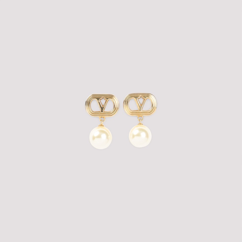 GOLD COPPER EARRINGS|METALLIC|UNICA
