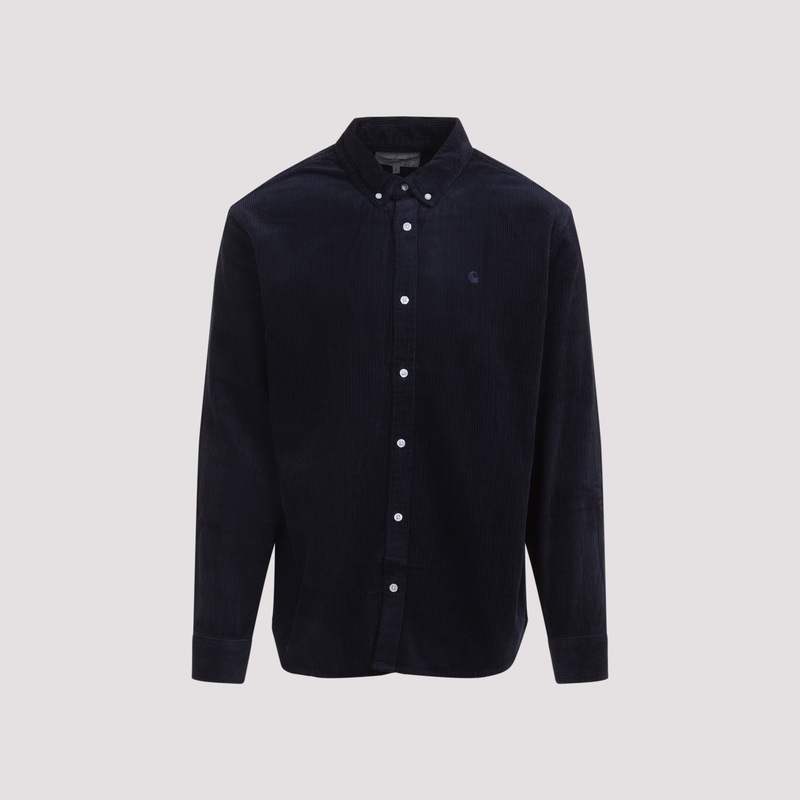 L/S MADISON CORD SHIRT|BLUE|S|M|L|XL