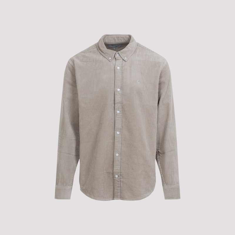 L/S MADISON CORD SHIRT|NUDE & NEUTRALS|S|M|L|XL