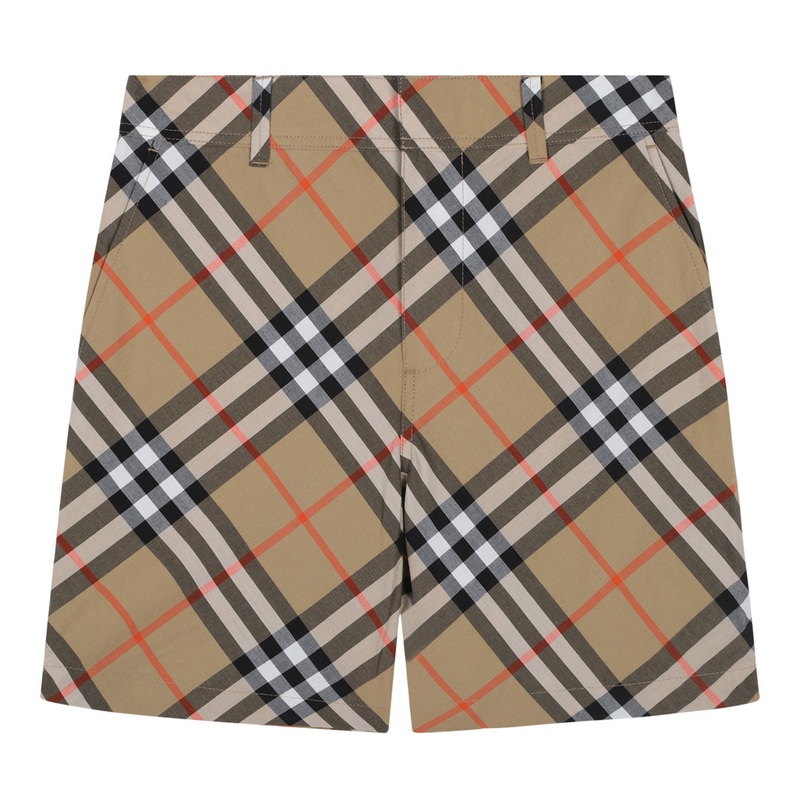 SAND IP CHECK COTTON SHORTS|SAND IP CHECK|10A|8A
