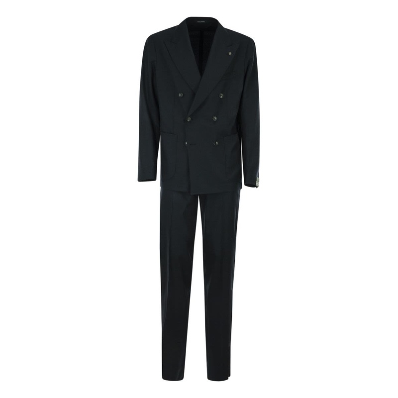 WOOL AND CASHMERE DOUBLE-BREASTED SUIT