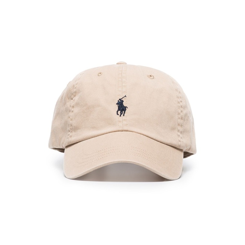BEIGE COTTON BASEBALL CAP|BEIGE O TAN|TU