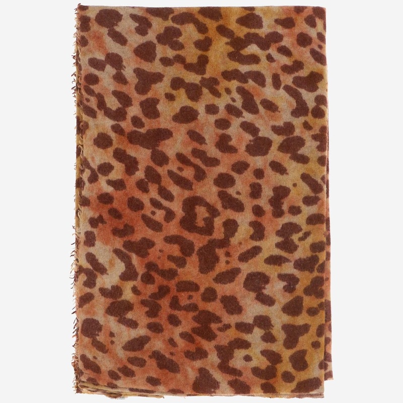 Savannah Cashmere Scarf|Leopard|One Size