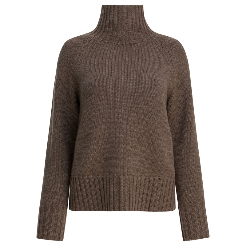 WOOL AND CASHMERE TURTLENECK SWEATER