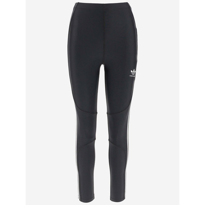Black Stretch Jersey Leggings|Black|38