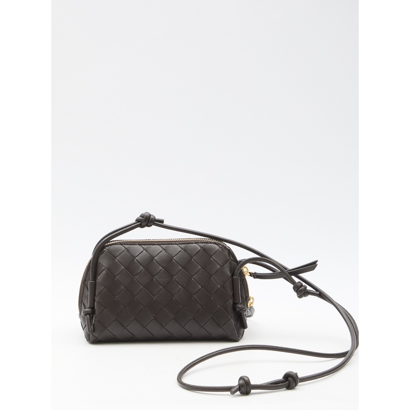 BRAIDED CLUTCH BAG CONCERT|BROWN|UNI
