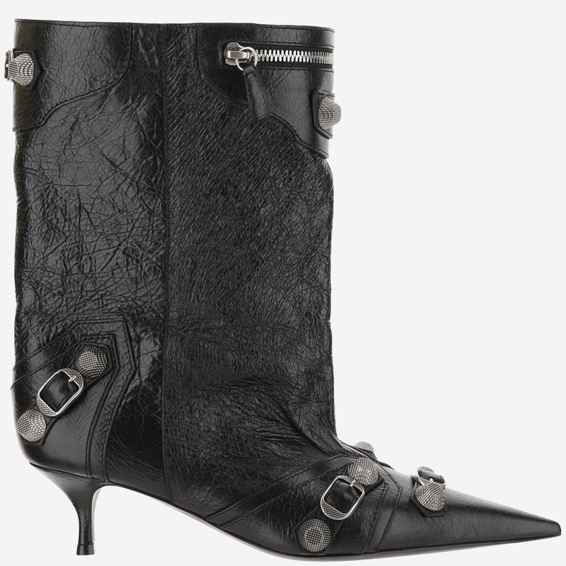 Cagole Wide 50mm Boots|Black|38