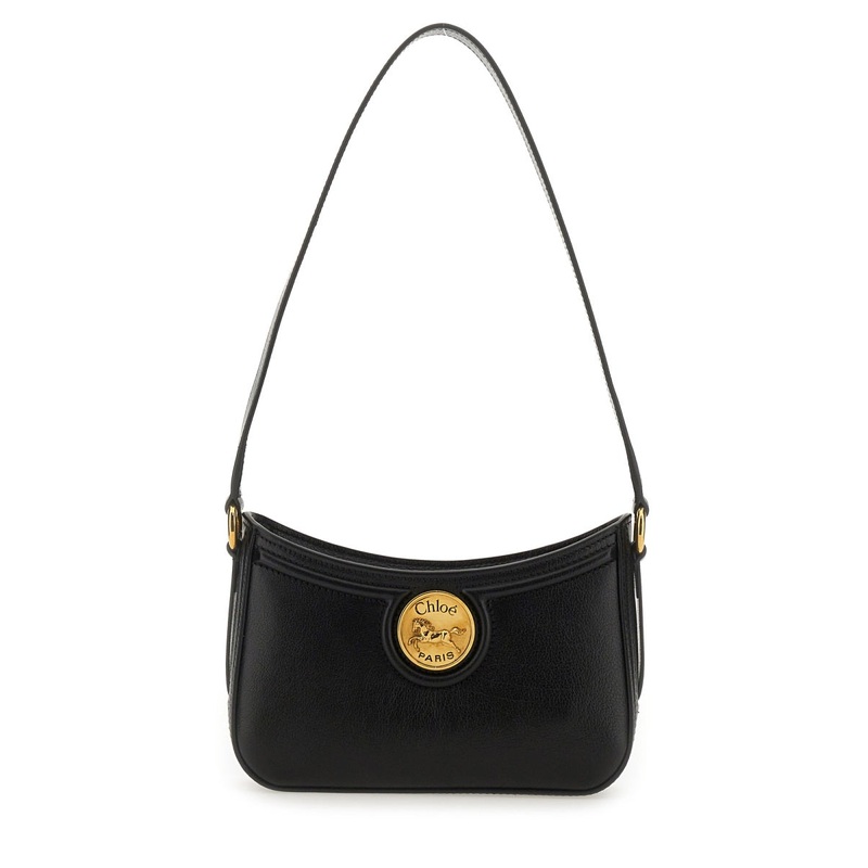 HORSE MEDAL SHOULDER BAG|BLACK|UNI