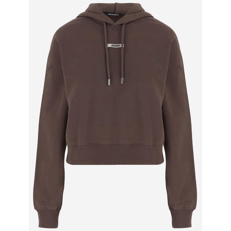 Le Hoodie Grosgrain|Dark Brown|M|L