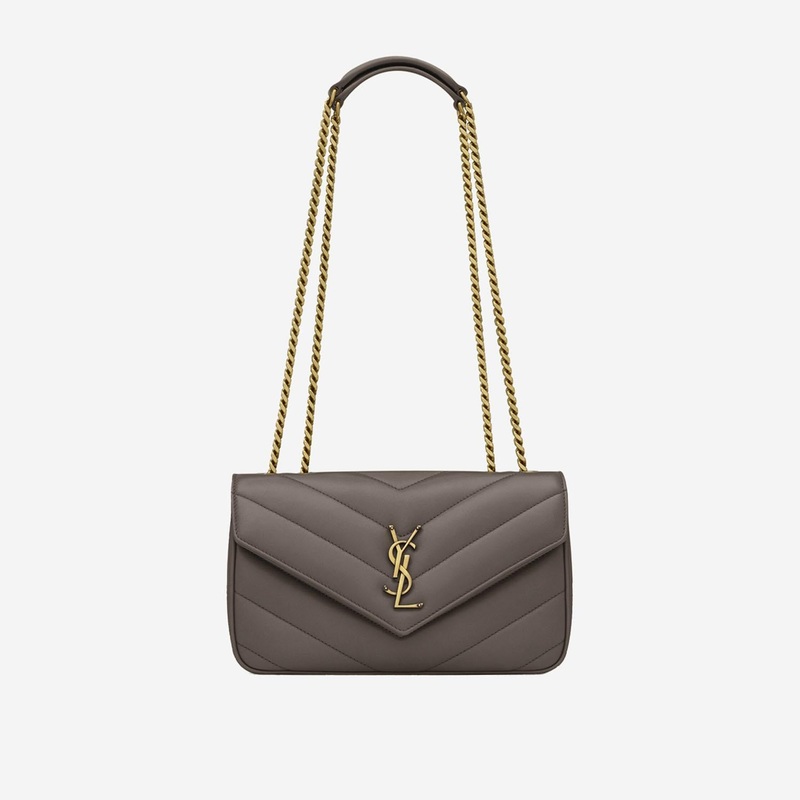 Small Loulou Flap Bag|Khaki|One Size