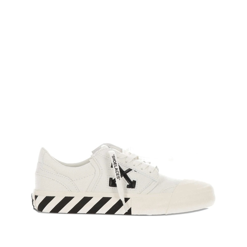 White Arrow Motif Sneakers|White|37