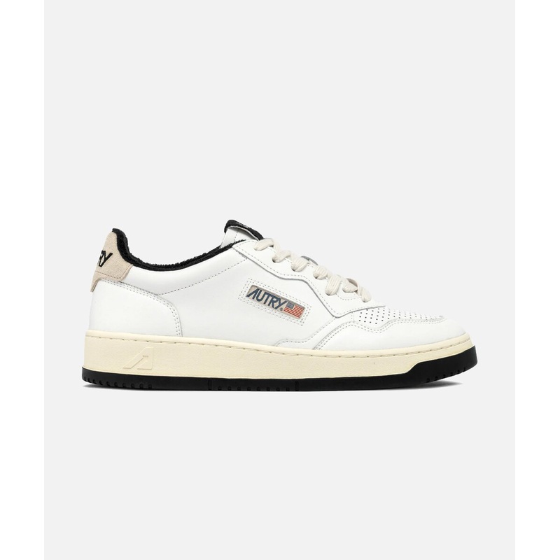 AUTRY UOMO Medalist low sneakers in leather and suede