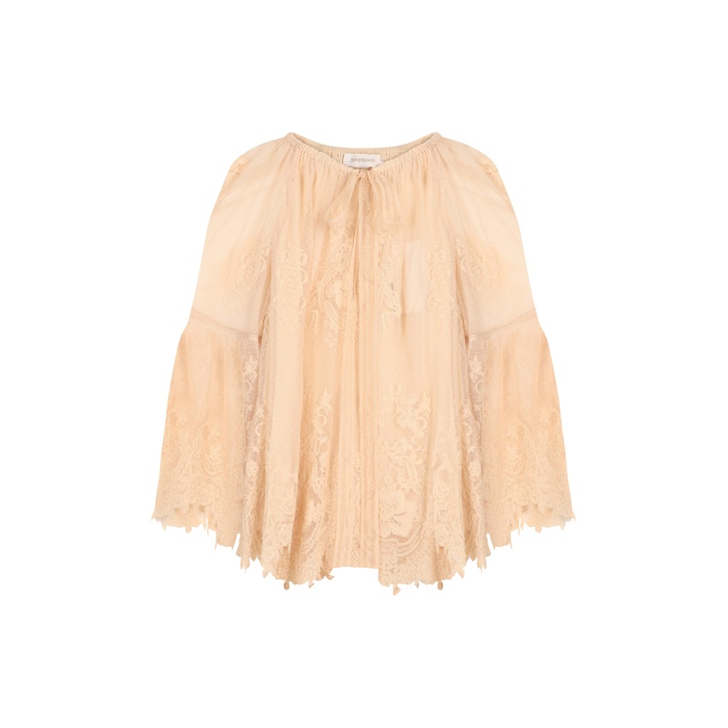 HYPNOTIC LACE BLOUSE|IVORY|1|2