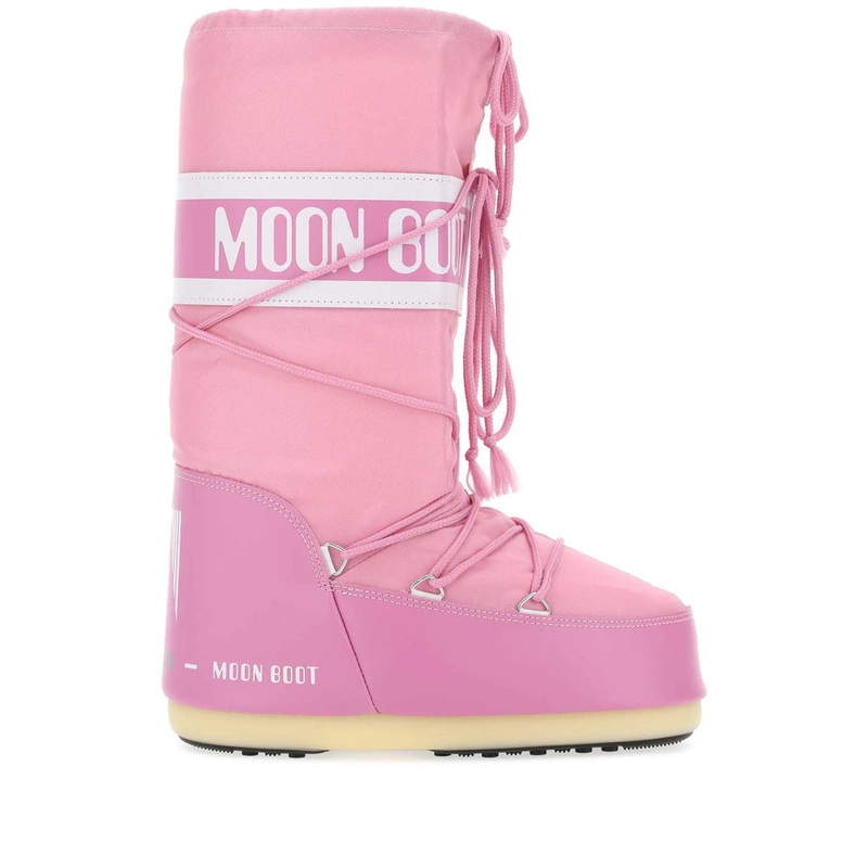 Pink Padded Calf-Length Boots|Pink|27-30