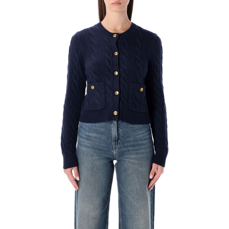 POLO RALPH LAUREN WOOL AND CASHMERE CARDIGAN