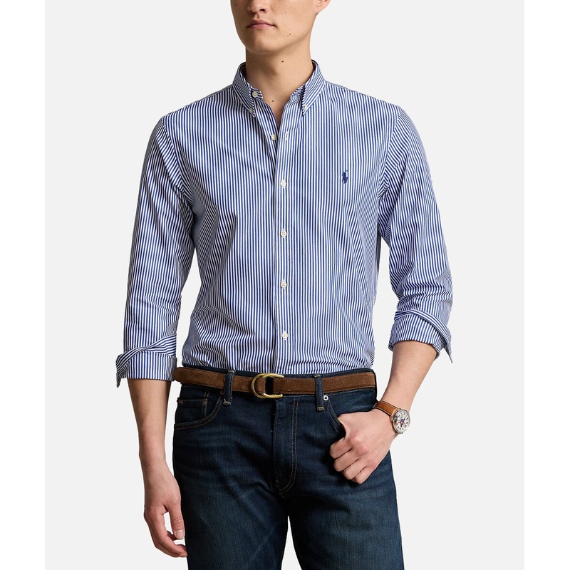POLO RALPH LAUREN UOMO Slim Fit Stretch Poplin Shirt