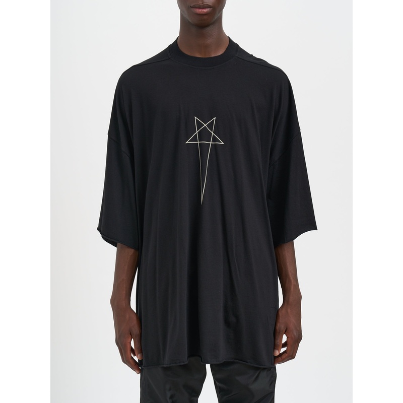 TOMMY T BLACK PEARL T-SHIRT|BLACK|UNICA