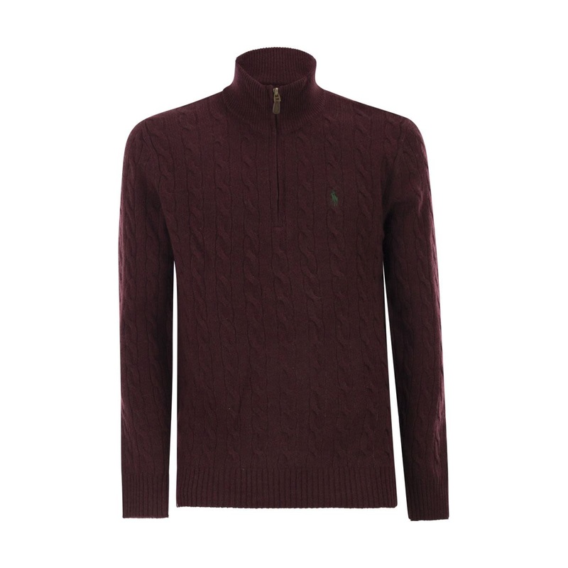 WOOL AND CASHMERE CABLE KNIT JUMPER