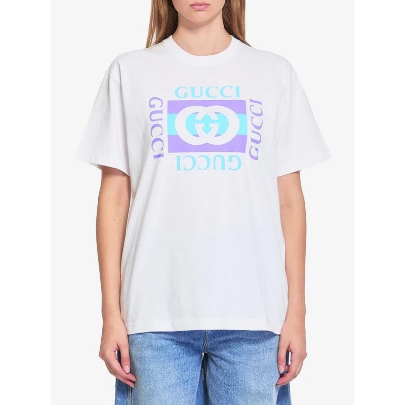 COTTON TSHIRT WITH PRINT|WHITE|XS|S|M|L