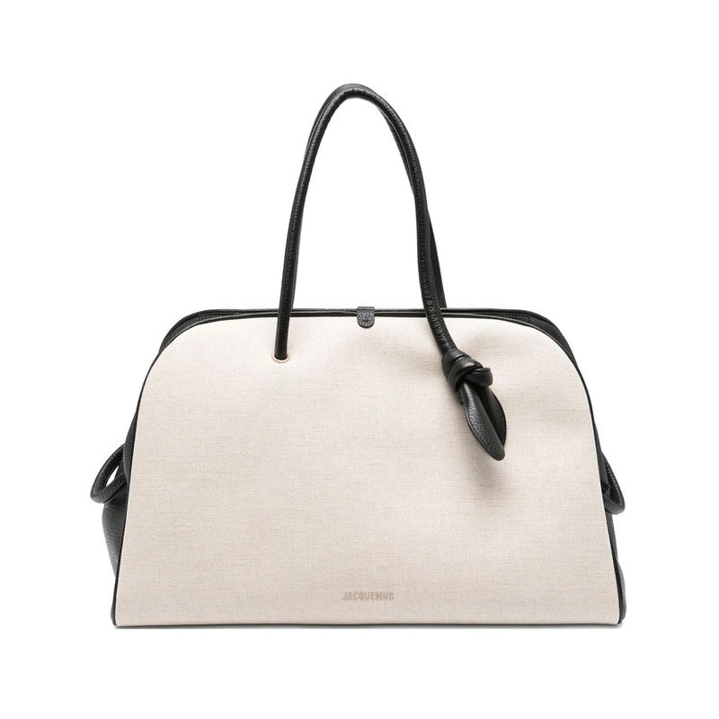 Jacquemus Bum Bag|Neutrals/Black|One Size