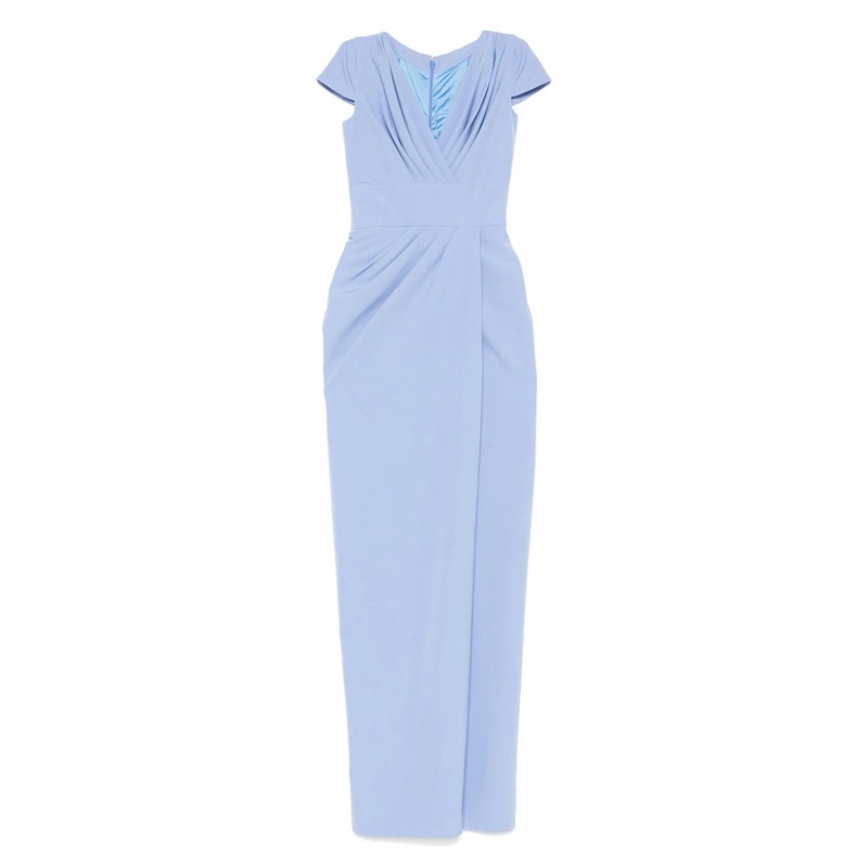 Rhea Costa Cornflower Blue Dress