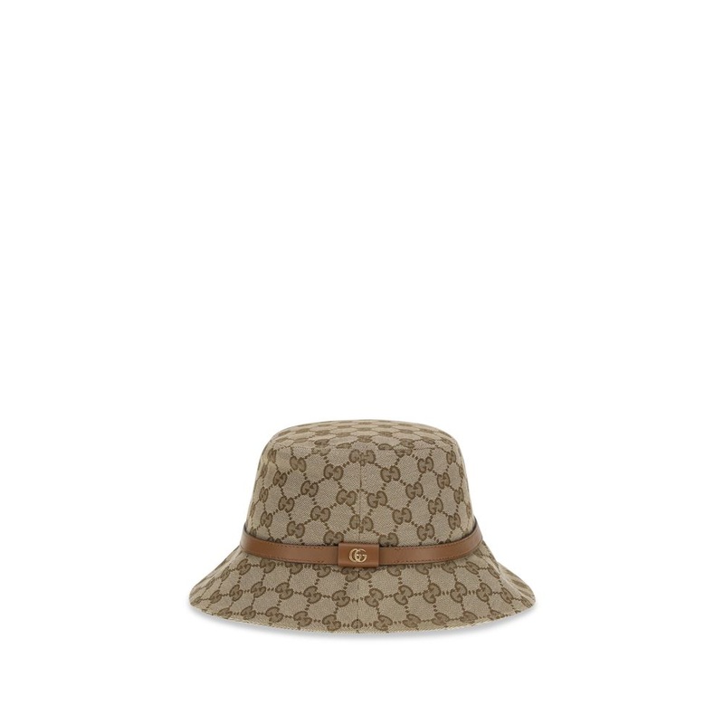 Beige Polyester Bucket Hat|L|M