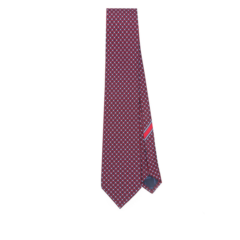 Ferragamo Geometric Pattern Tie