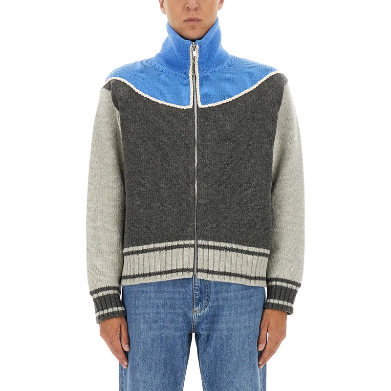 SHIRT WITH ZIP.|MULTICOLOUR|M|XL