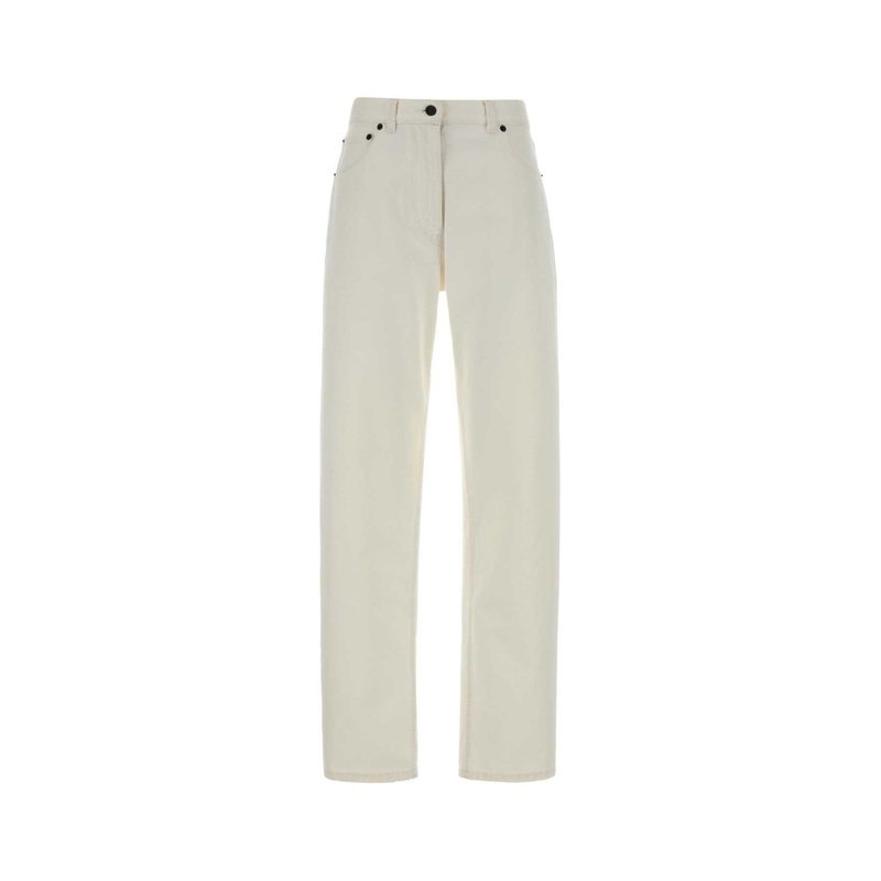 WHITE DENIM BURTY JEANS|WHITE|27|25|26
