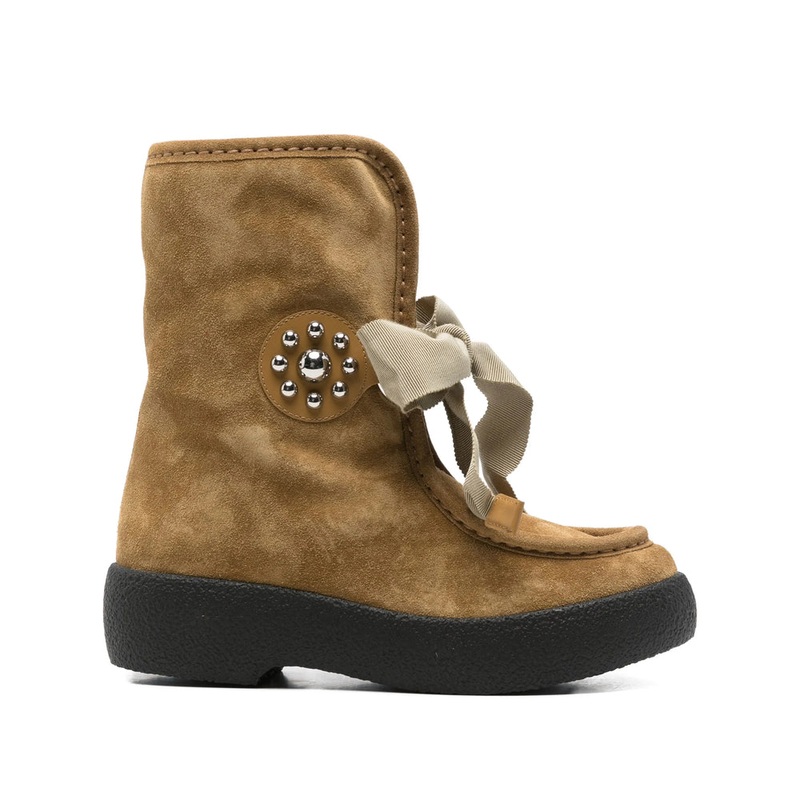 Calf Suede Boots|Neutrals|39