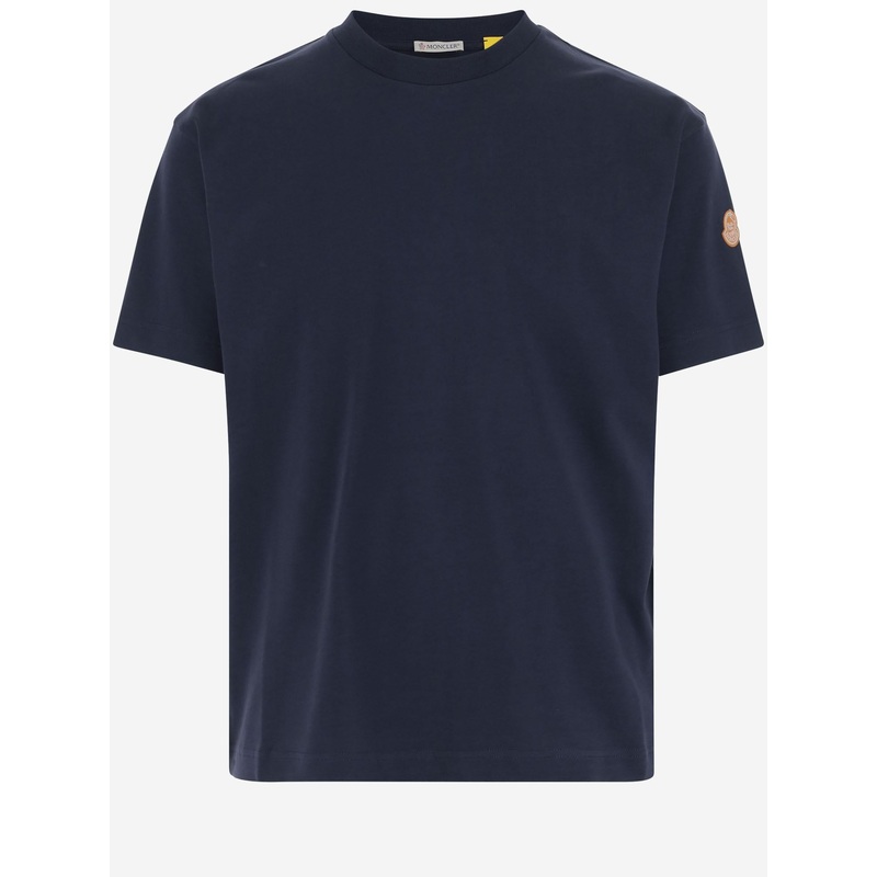 Cotton T-Shirt X Gilga Farm|Navy|S|M