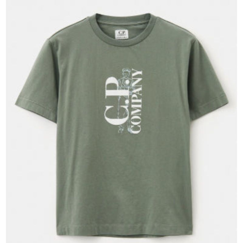 MILITARY GREEN COTTON T-SHIRT|MILITARY GREEN|4A|8A|6A