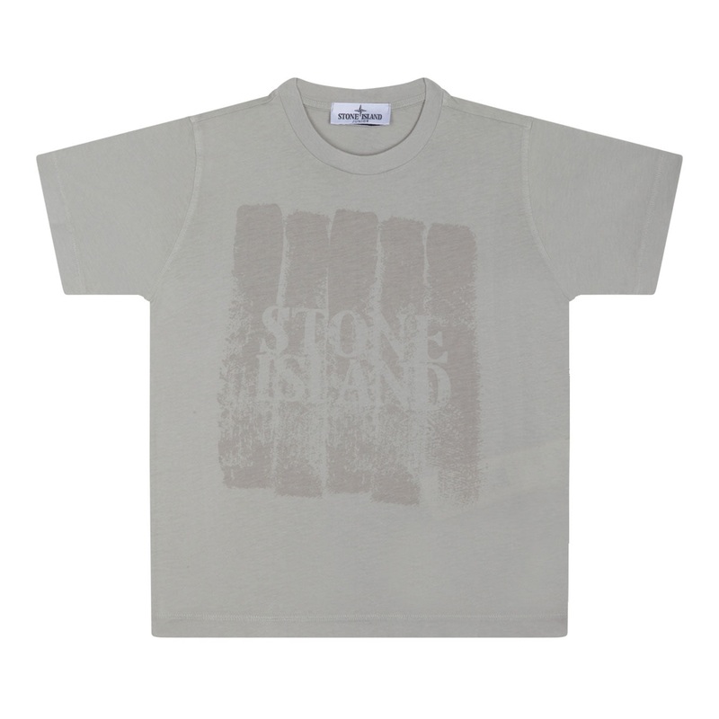 GREY COTTON T-SHIRT|GREY|4A