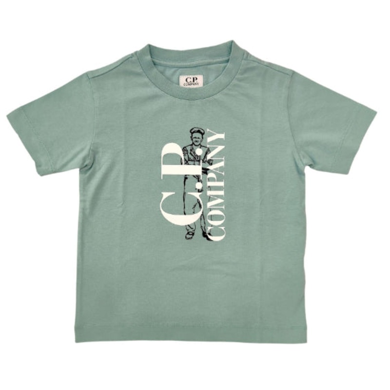 LAGOON GREEN COTTON T-SHIRT|LAGOON GREEN|10A|12A