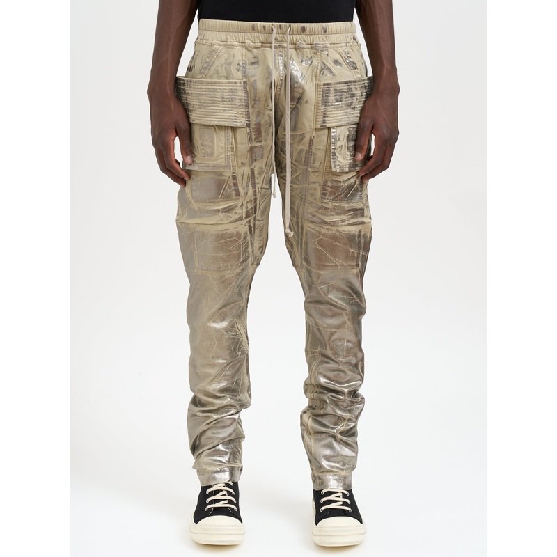CREATCH CARGO DRAWSTRING DENIM PANTS