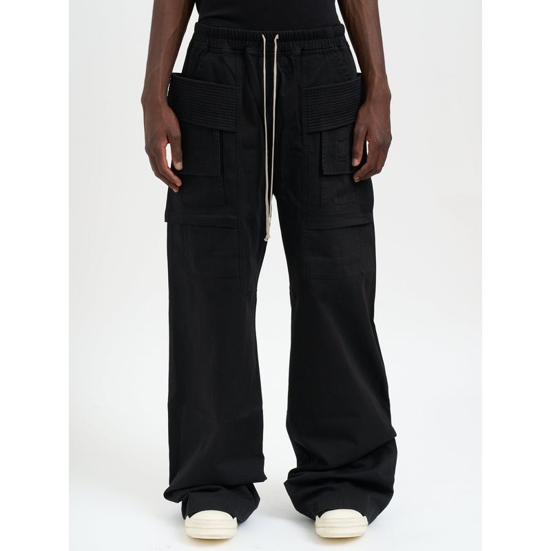 CREATCH WIDE CARGO DRAWSTRING PANTS
