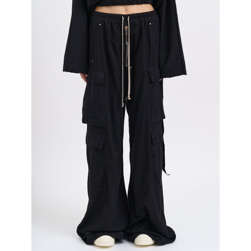 DOUBLE CARGO JUMBO PANTS BELAS BLACK