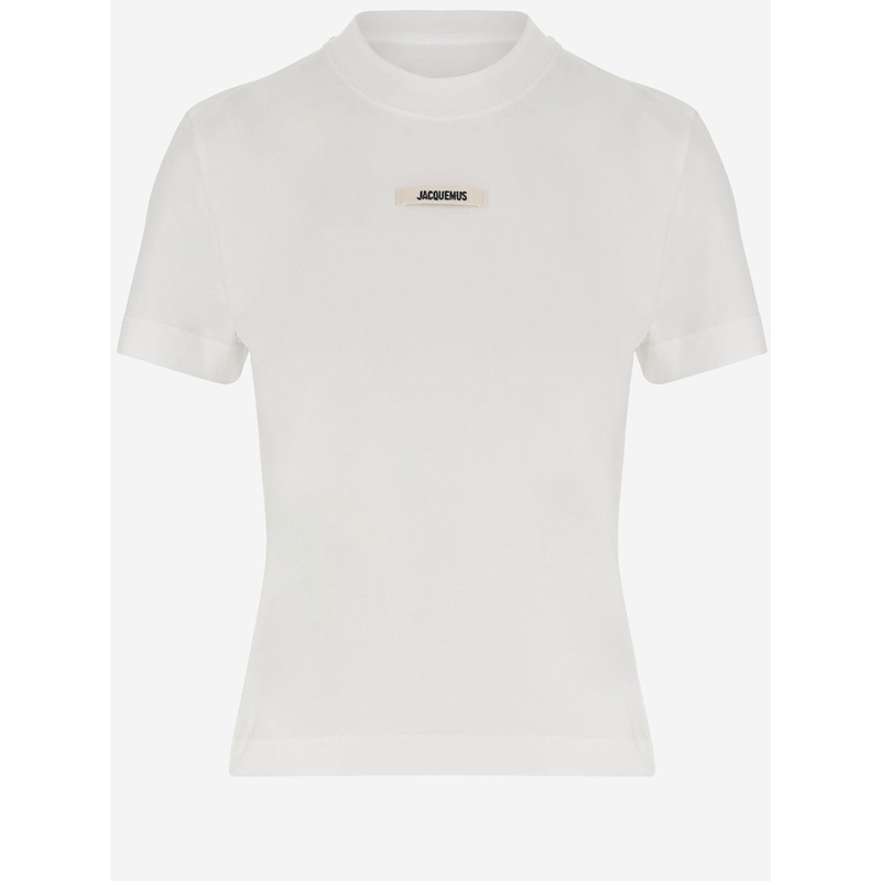 Le T-Shirt Grosgrain|White|XS