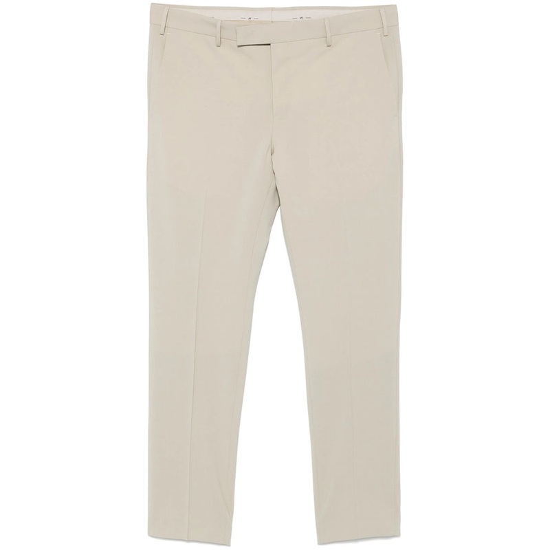Light Beige Tapered Trousers|Light Beige|54