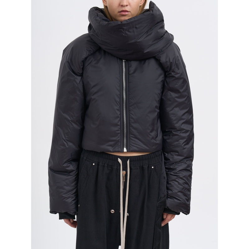 PADDED CONVERTIBLE JACKET BLACK