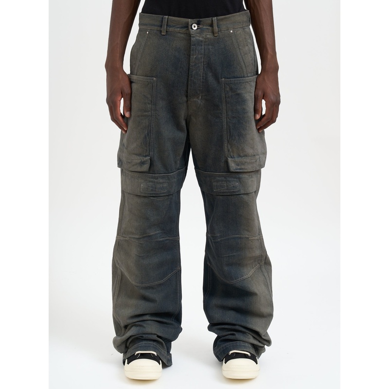 STEFAN CARGO DARK DUST DENIM PANTS
