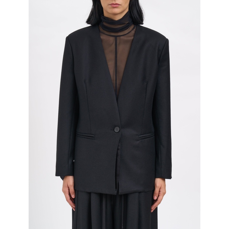 VIRGIN WOOL JACKET|BLACK|XS|S|M