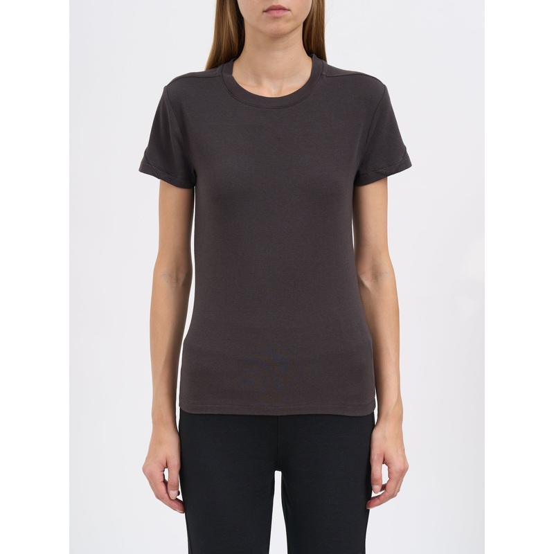 BASIC COTTON T-SHIRT|BROWN|XS|S|M