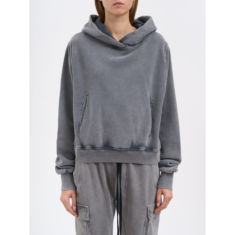 COTTON HOODIE|GREY|XS|S|M