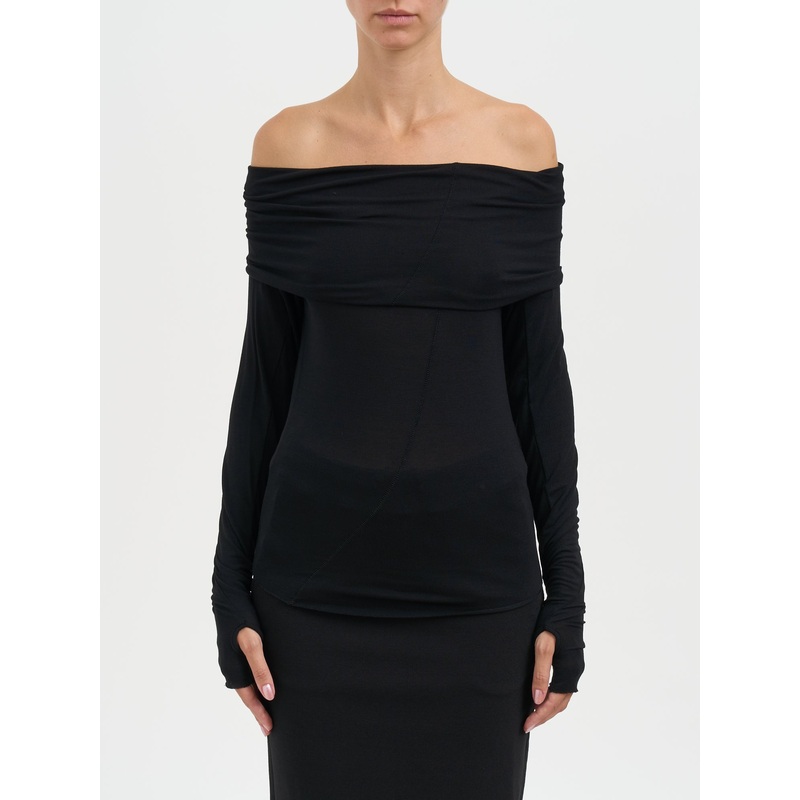 M/L VISCOSE TOP|BLACK|S