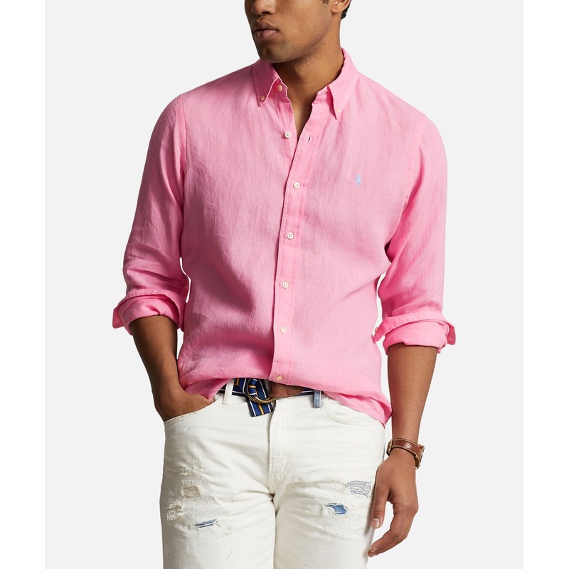POLO RALPH LAUREN UOMO Linen shirt