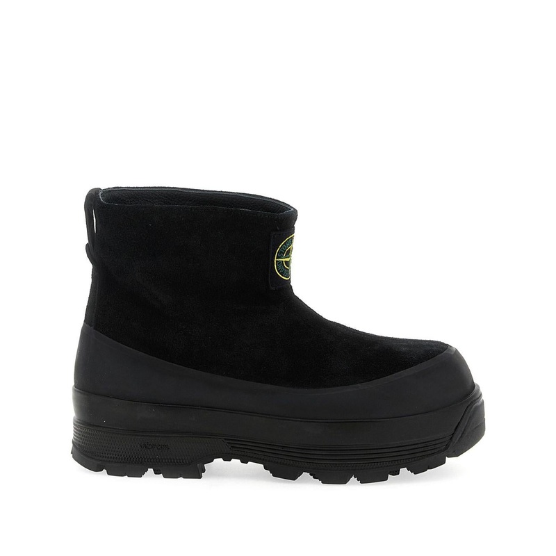 Stone Island Slip-On Boots|Black|42